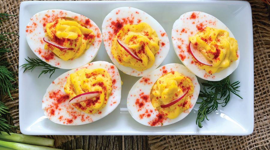 Gluten Free & Dairy Free Deviled Eggs