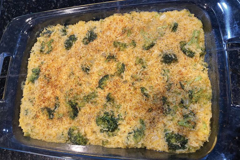Broccoli Rice Casserole - Vegan » 181 Recipes